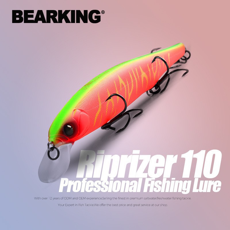 Fishing Lure Jerkbait - BEARKING mejor precio Riprizer 110 cebo