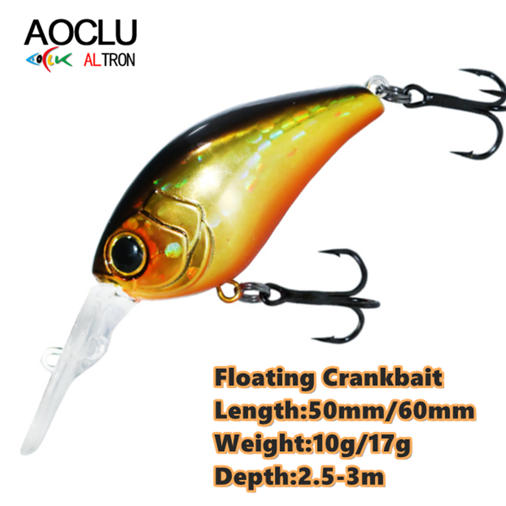 Fishing Lure Topwater - AOCLU señuelo de pesca flotante Minnow,