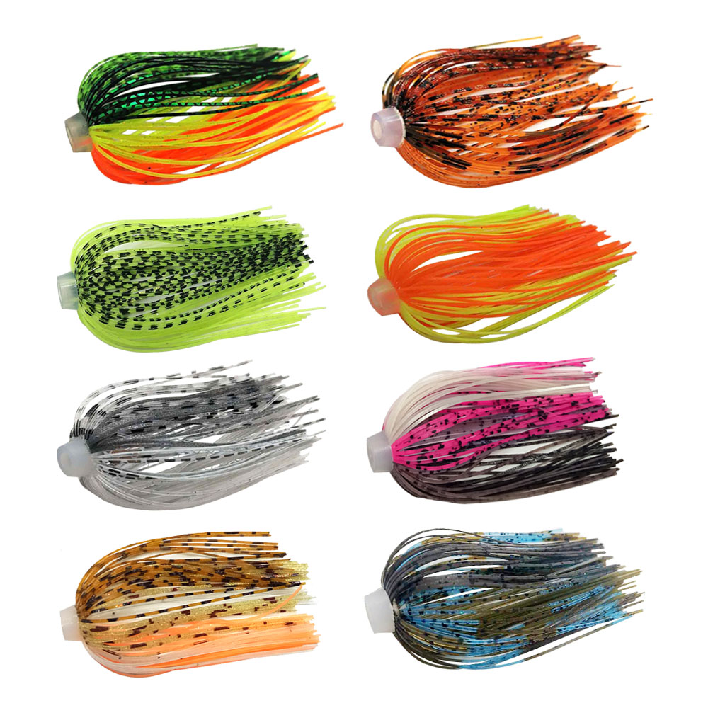 Fishing Lure Buzzbait - 5 unids/lote 88 hebras 64mm faldas