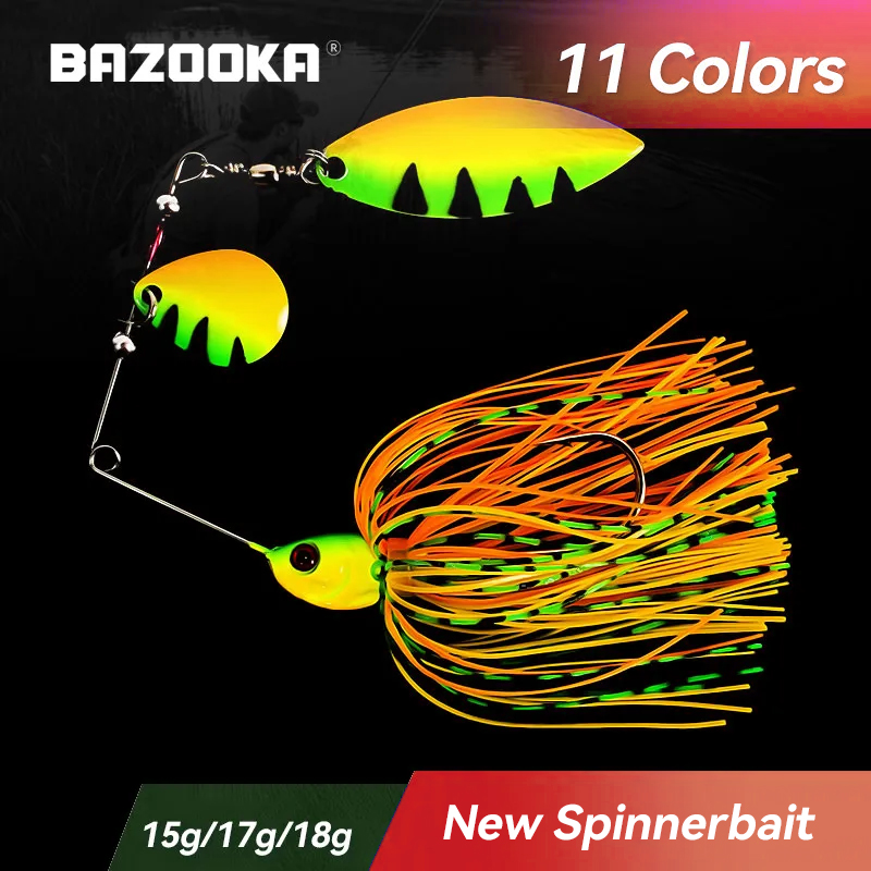 Fishing Lure Spinnerbait - Bazooka 15g 18g Spinnerbait señuelo de
