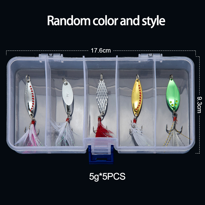 Fishing Lure Spinnerbait - Señuelo de pesca giratorio con cuchara