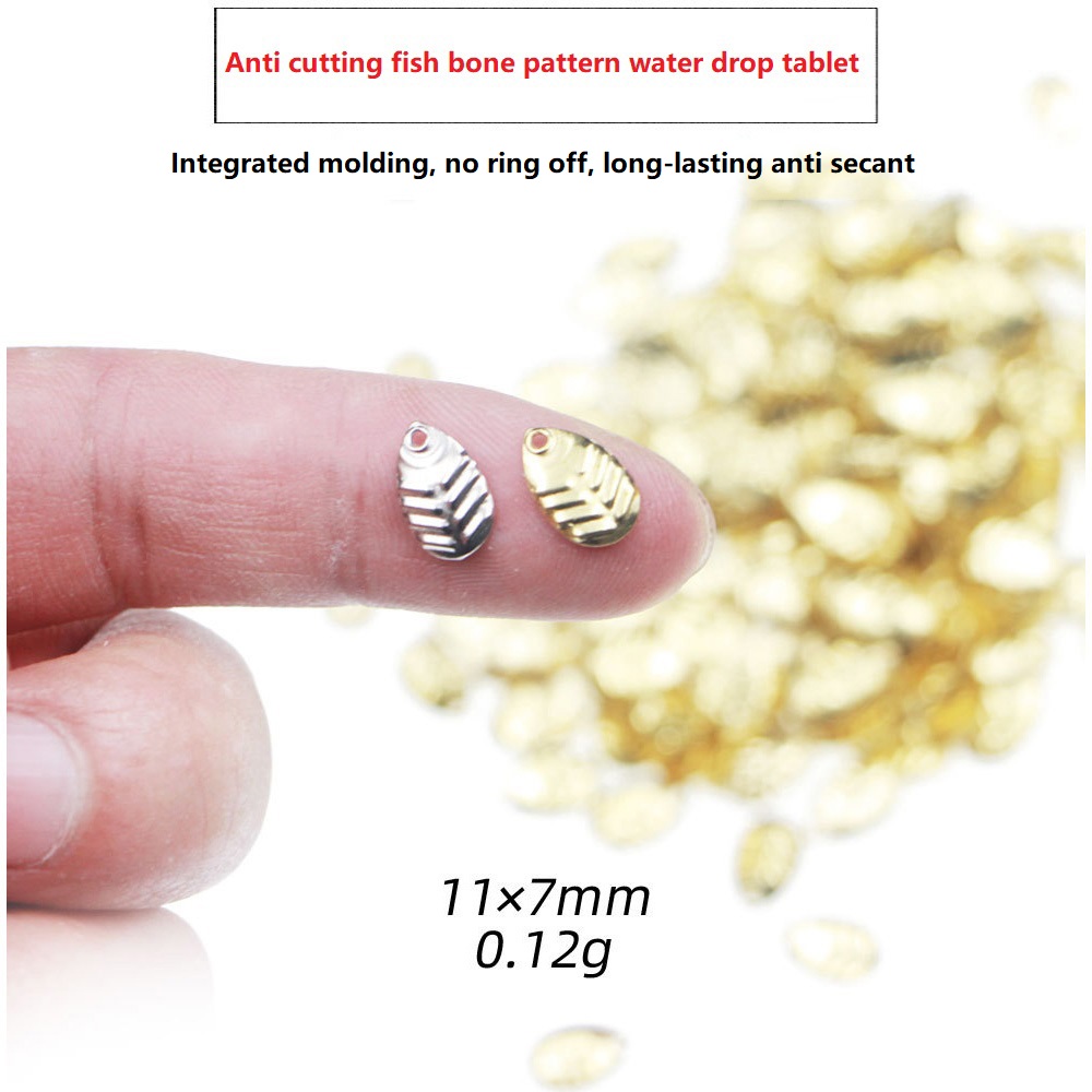 Fishing Lure Spinnerbait - 50 unids/lote DIY Spinner de pesca