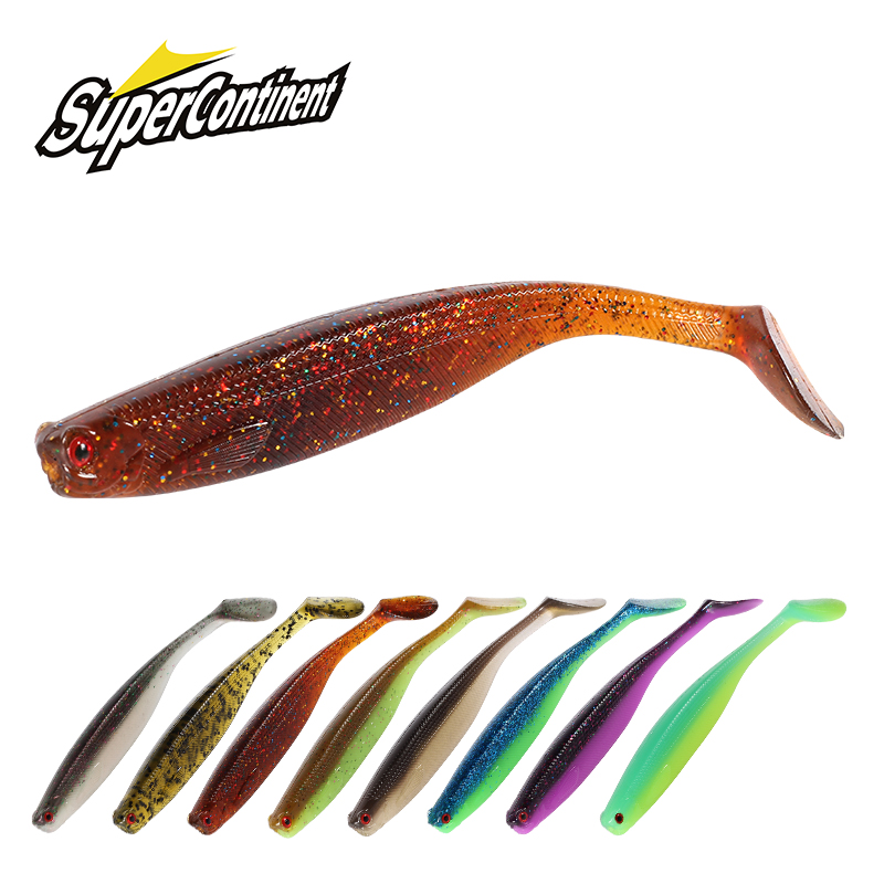 Fishing Lure Soft Plastic - 2022 supercontinente ShadTeez 5cm/7cm/10cm Pike Zander