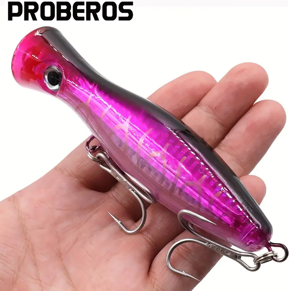 Fishing Lure Popper - PROBEROS 1 pieza 13cm 43g Señuelo