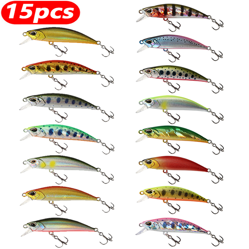 Fishing Lure Jerkbait - 15 Uds. Señuelos de pesca de