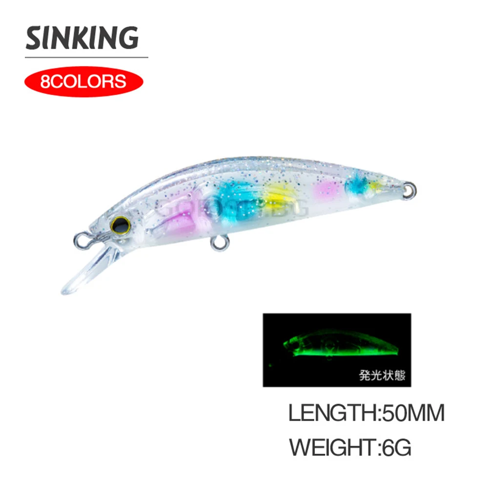 Fishing Lure Jerkbait - 5cm 6g señuelo de pesca Hardcore