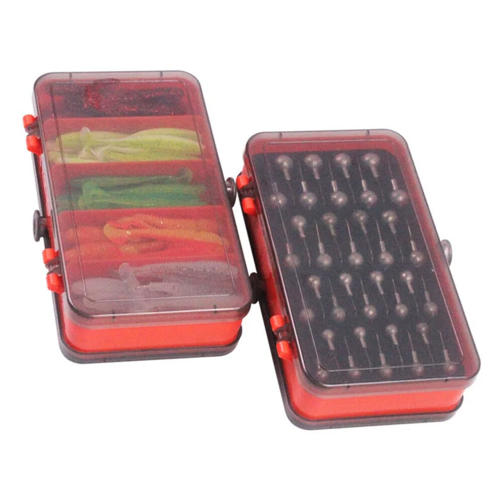 Fishing Lure Crankbait - Caja de cebo dividida de doble