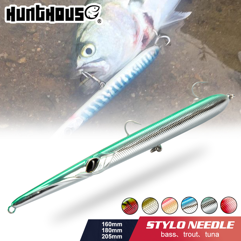 Fishing Lure Topwater - Señuelo de pesca Hunthouse Needle, tipo