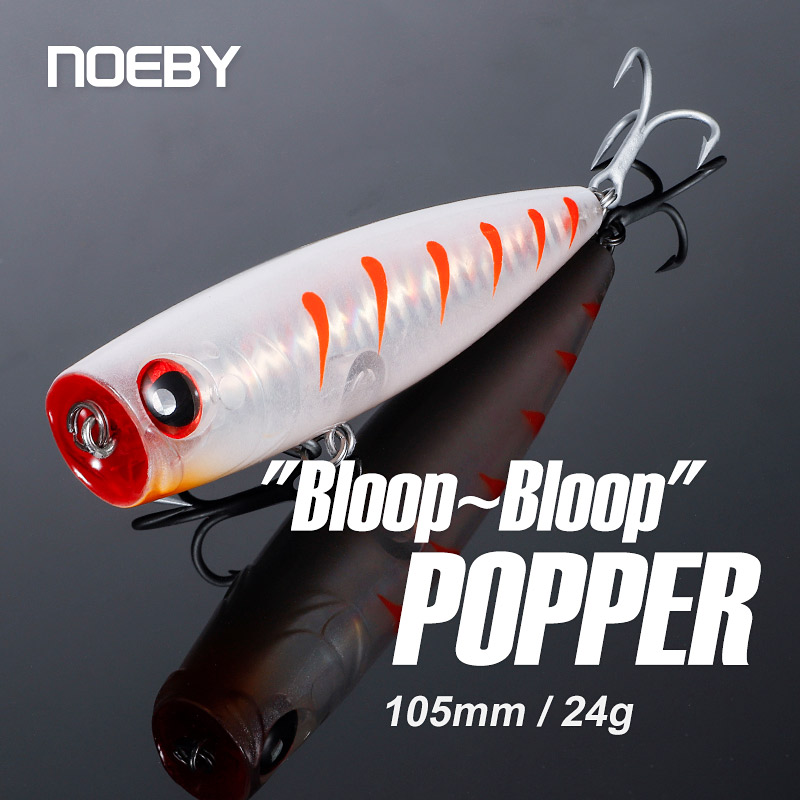 Fishing Lure Popper - Noeby 105mm 24g Topwater Popper Señuelos