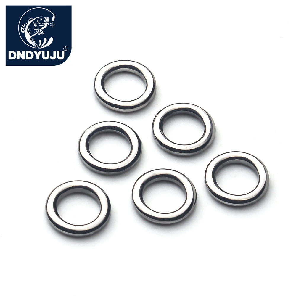 DNDYUJU 50 Uds. Anillo sólido  - Fishing Lure Accessories reseña y precio