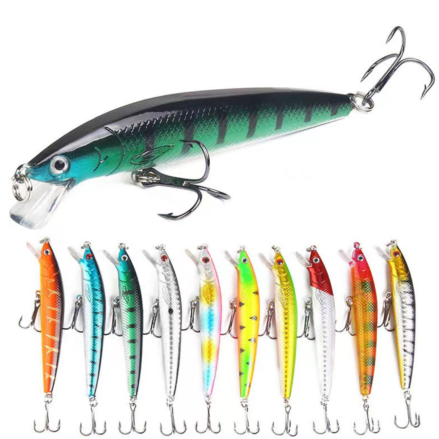 10 Uds Jerkbait Minnow Swimbai - Fishing Lure Jerkbait reseña y precio