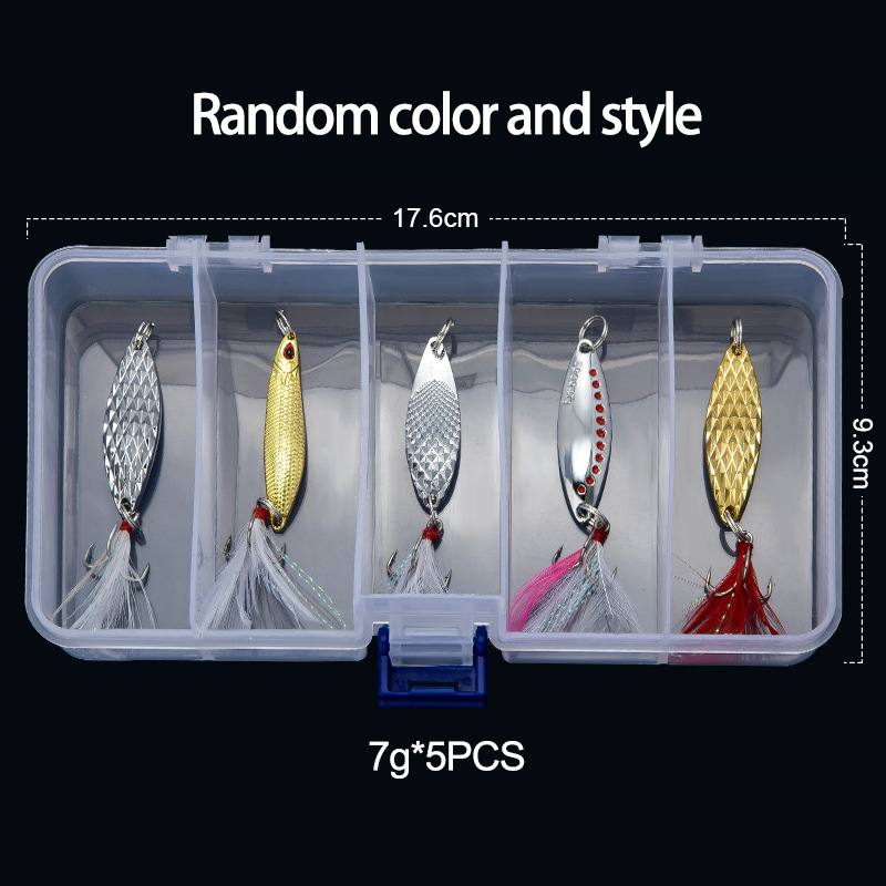 Señuelo de pesca giratorio con - Fishing Lure Spinnerbait reseña y precio