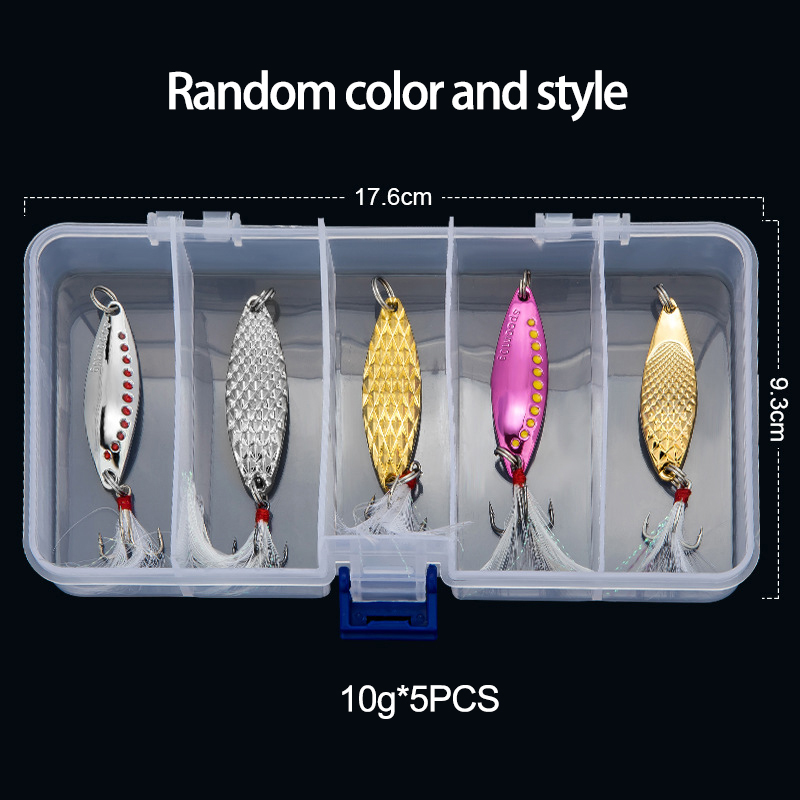Señuelo de pesca giratorio con - Fishing Lure Spinnerbait reseña y precio