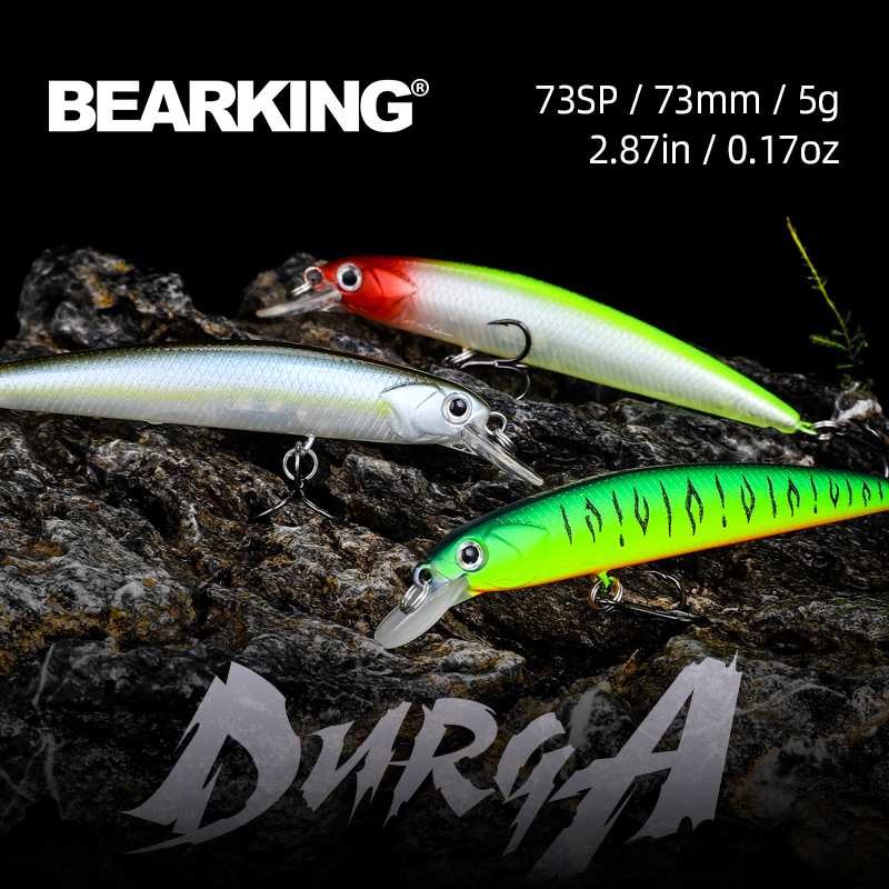 BEARKING nuevo modelo 73mm 5g  - Fishing Lure Crankbait reseña y precio