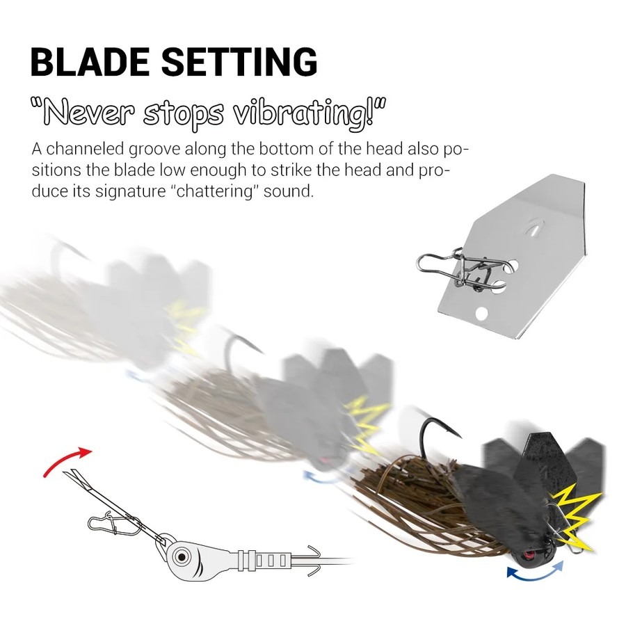 Señuelo vibratorio Noeby Chatt - Fishing Lure Blade Bait reseña y precio