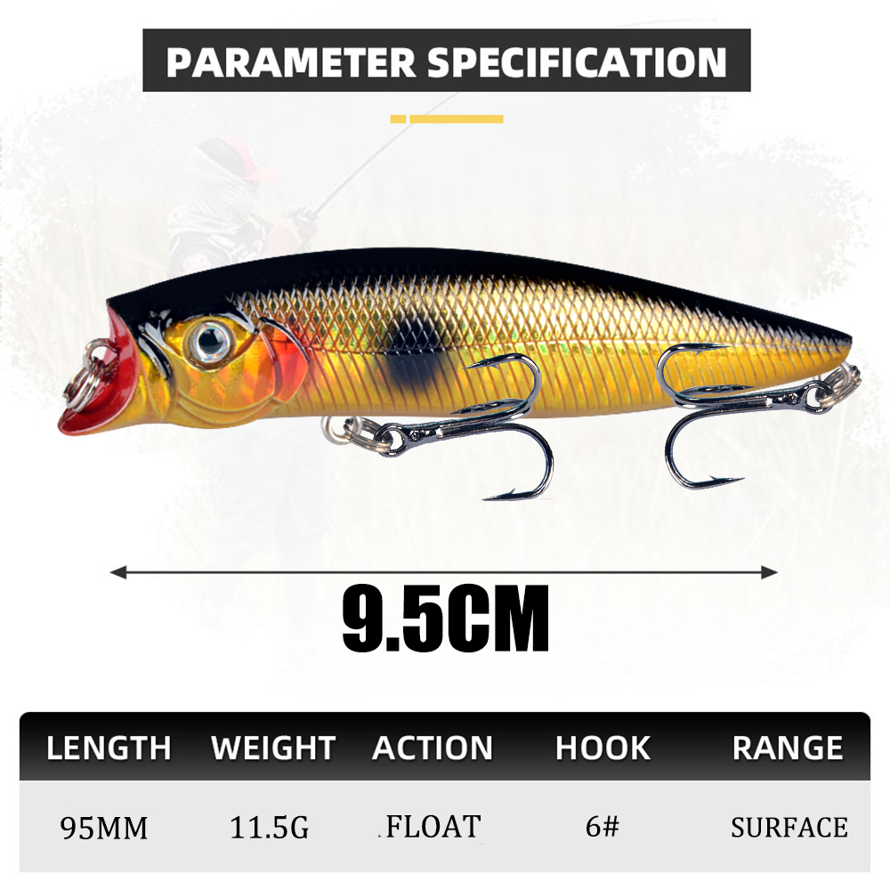 Señuelos de Pesca de alta cali - Fishing Lure Topwater reseña y precio