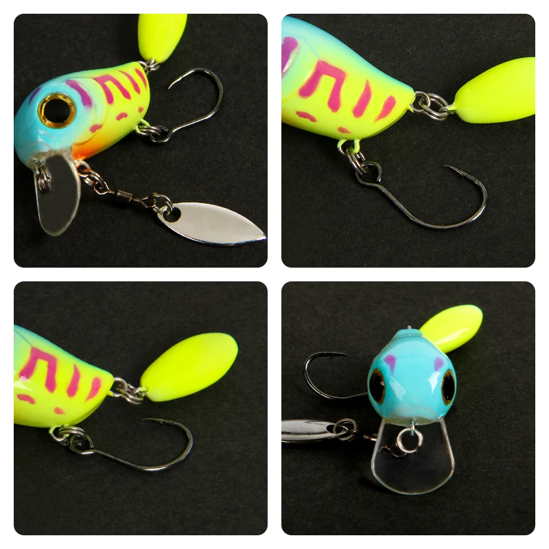 Micro Crankbaits flotantes, Se - Fishing Lure Topwater reseña y precio