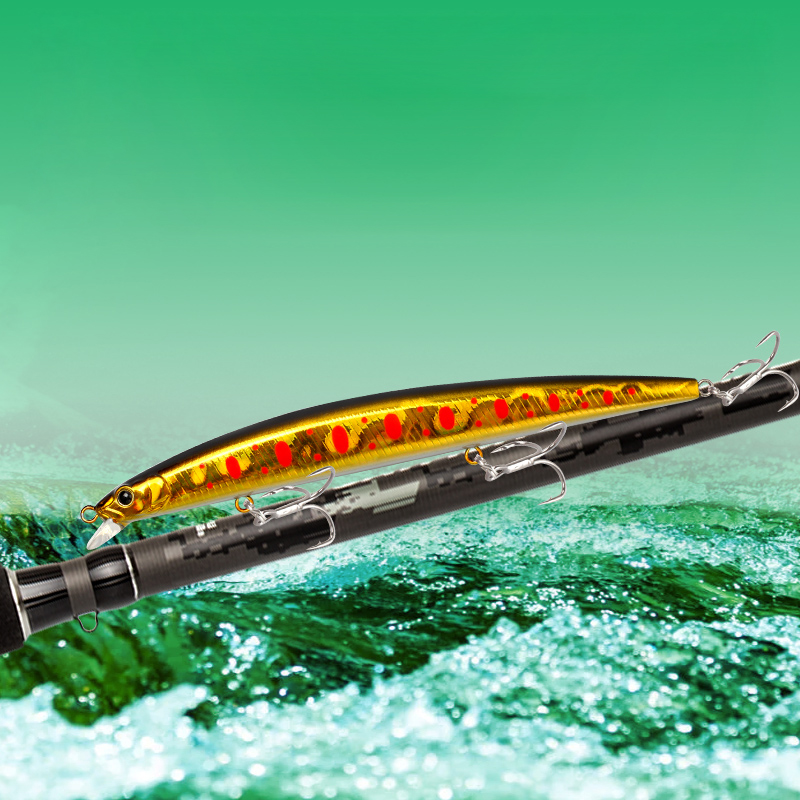 LETOYO Señuelo de Pesca Minnow - Fishing Lure Jerkbait reseña y precio