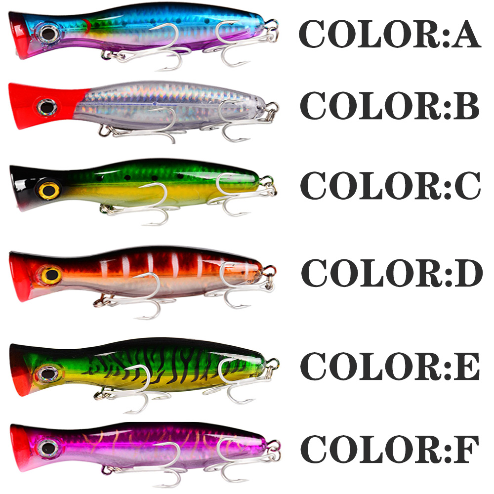 PROBEROS 1 pieza 13cm 43g Señu - Fishing Lure Popper reseña y precio