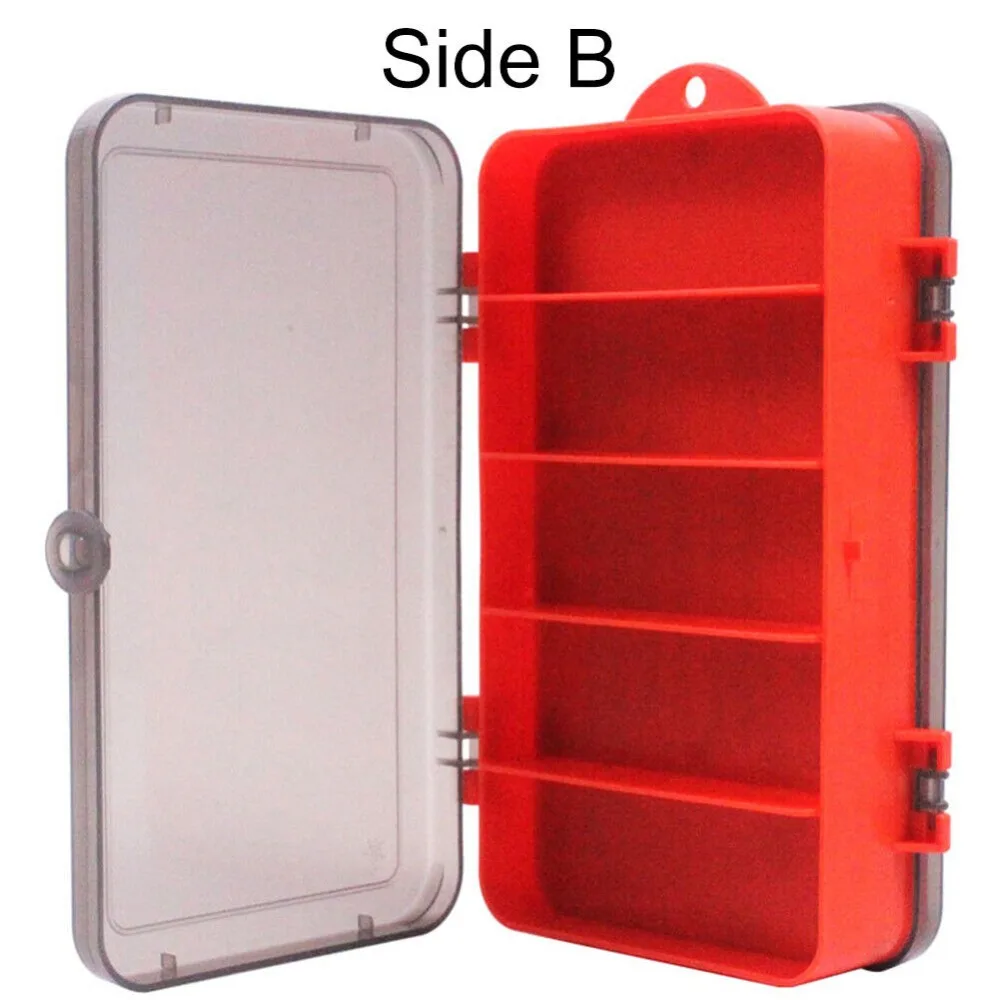 Caja de cebo dividida de doble - Fishing Lure Crankbait reseña y precio
