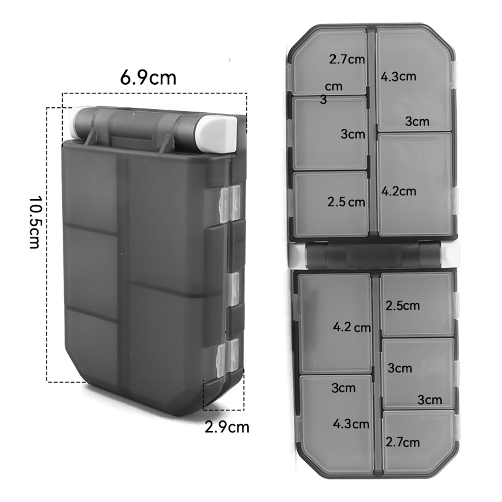 Caja de aparejos de pesca, org - Fishing Lure Accessories reseña y precio