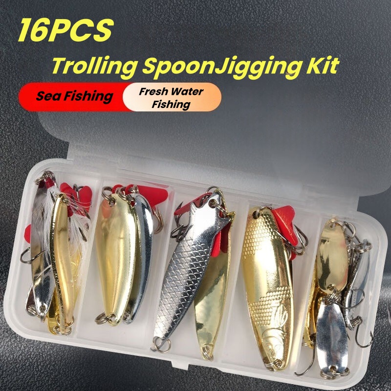 Kit de señuelos de pesca, 16 p - Fishing Lure Swimbait reseña y precio