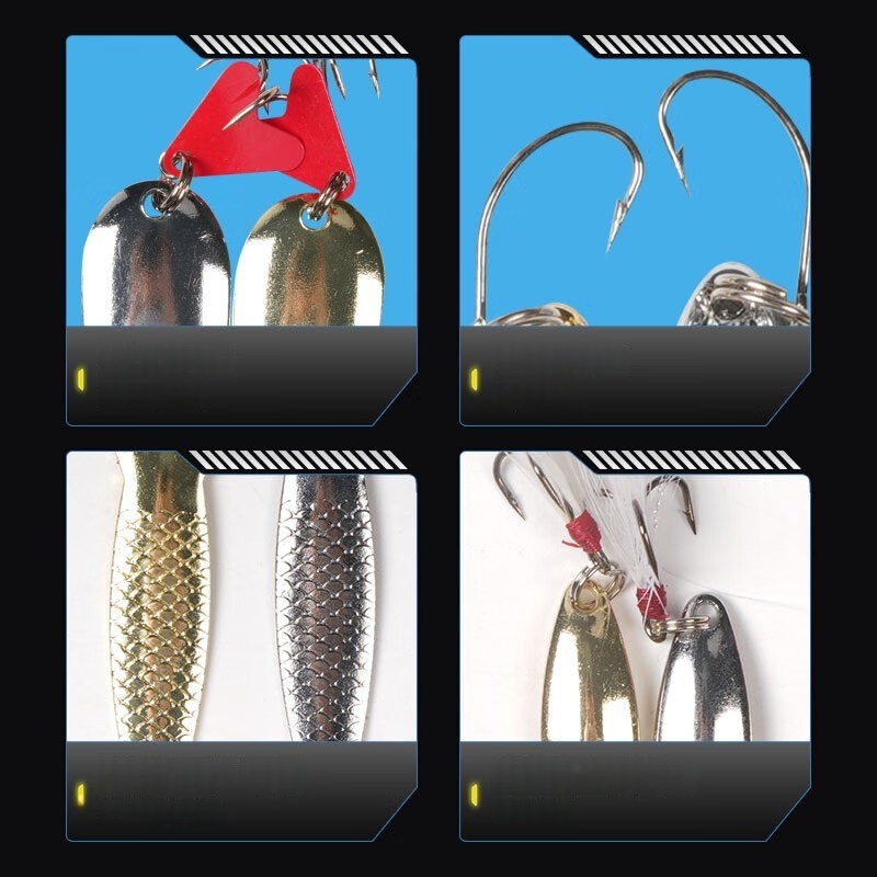 Kit de señuelos de pesca, 16 p - Fishing Lure Swimbait reseña y precio