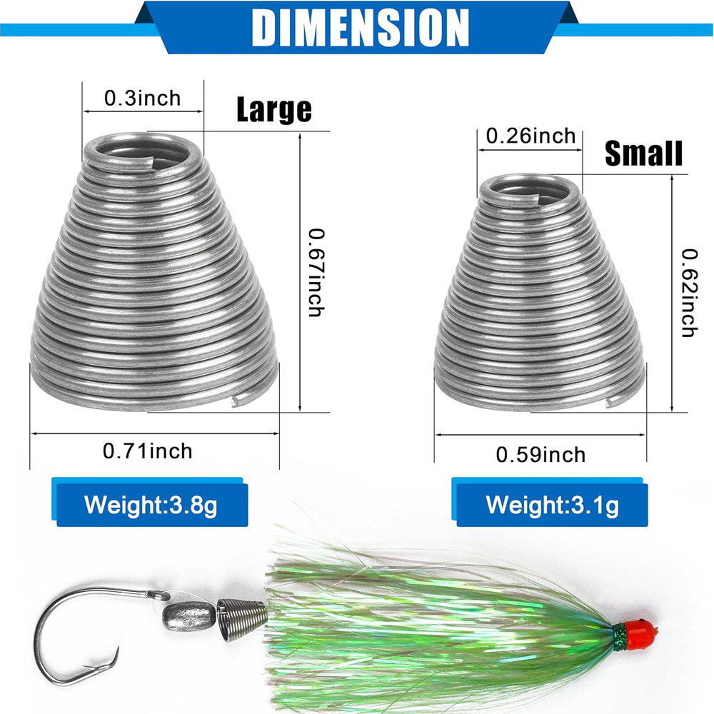 20 piezas Ballyhoo cebo aparej - Fishing Lure Accessories reseña y precio