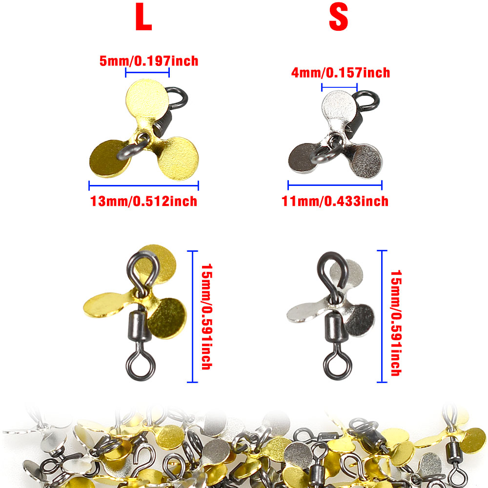 Accesorios de hélice de pesca  - Fishing Lure Blade Bait reseña y precio