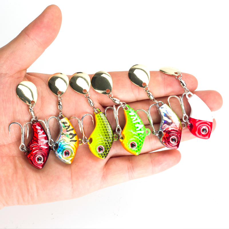 6 señuelos de pesca giratorios - Fishing Lure Spinnerbait reseña y precio