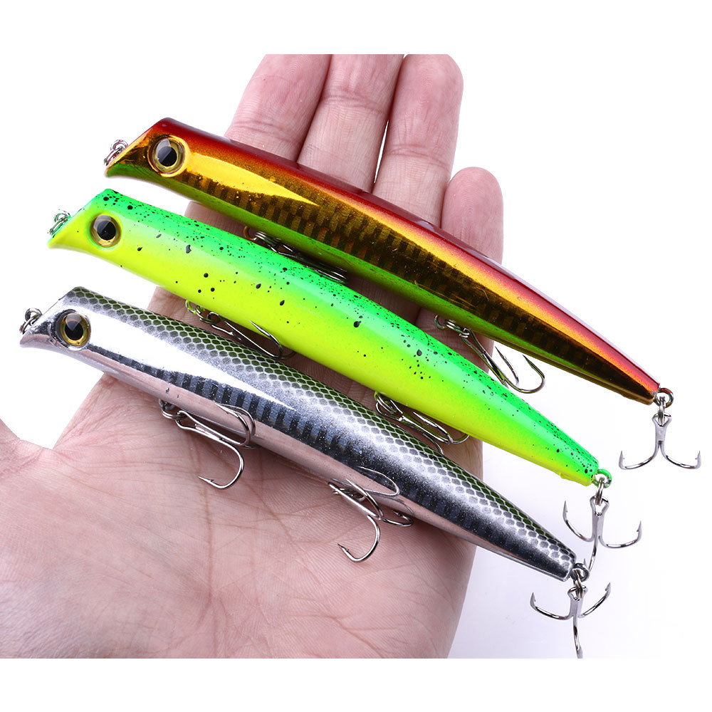 Popper-señuelo de pesca 2021 W - Fishing Lure Topwater reseña y precio